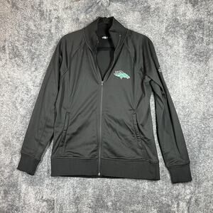 The North Face Jacket Womens Large Black Full Zip Performance Horse Logo Team